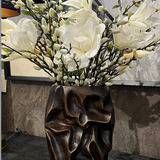 Blomstervase Bronze