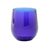 Glass i blå acryl fra Caspari